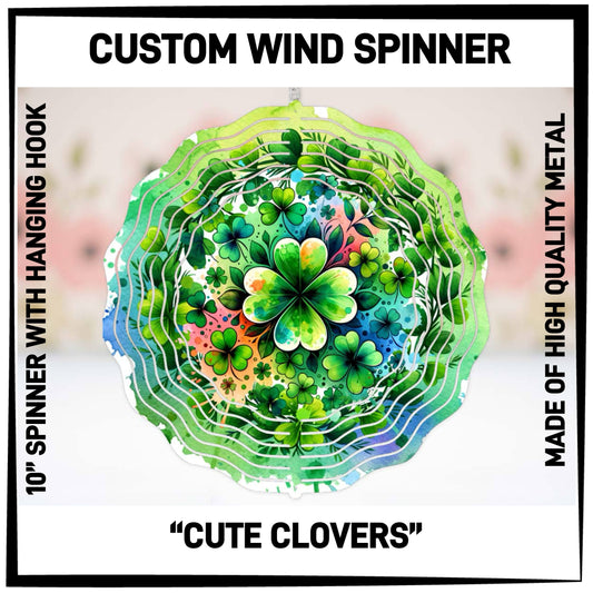 W2SN - Cute Clovers Wind Spinners - Preorder ETA: Late Jan