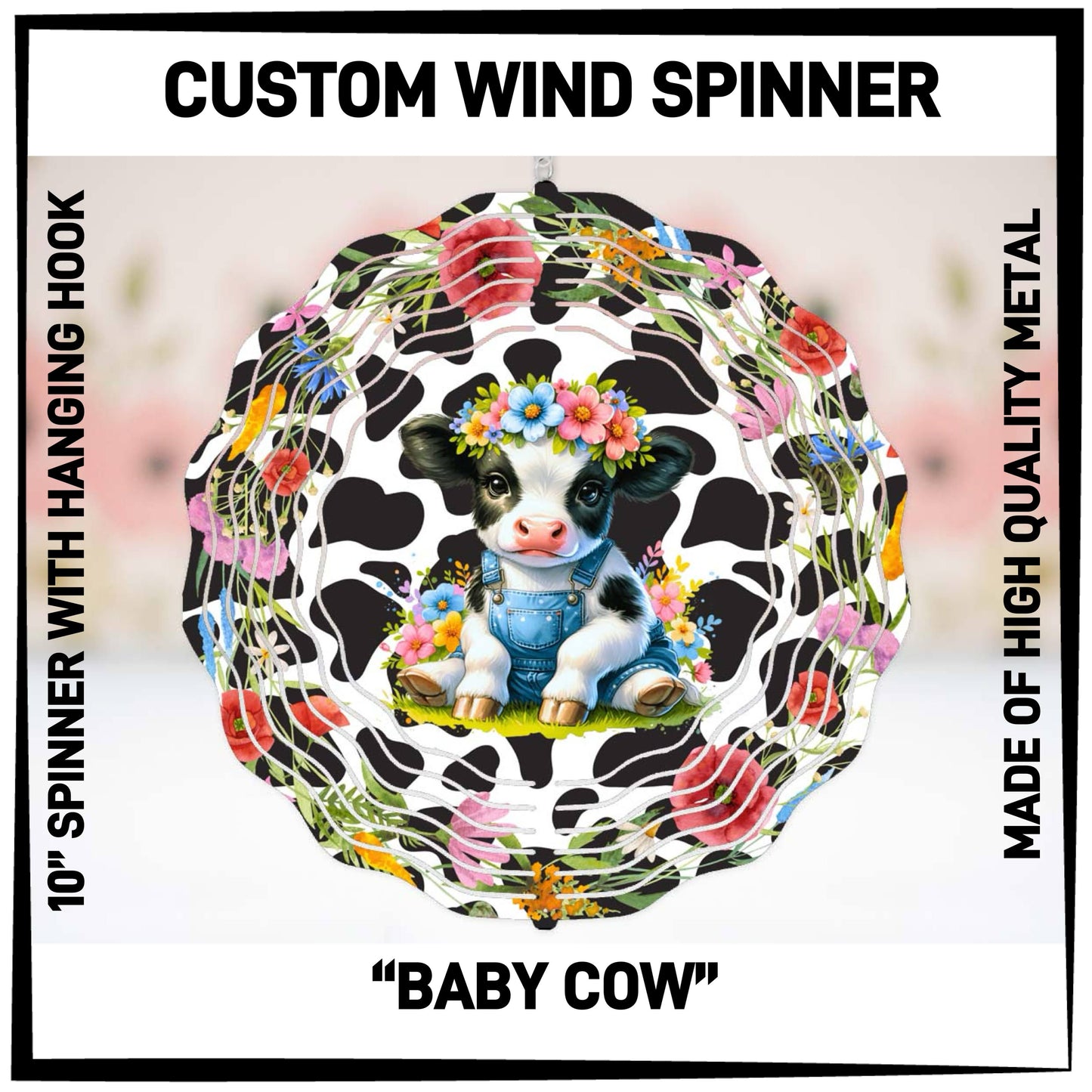 W2SN - Baby Cow Wind Spinners - Preorder ETA: Late Jan