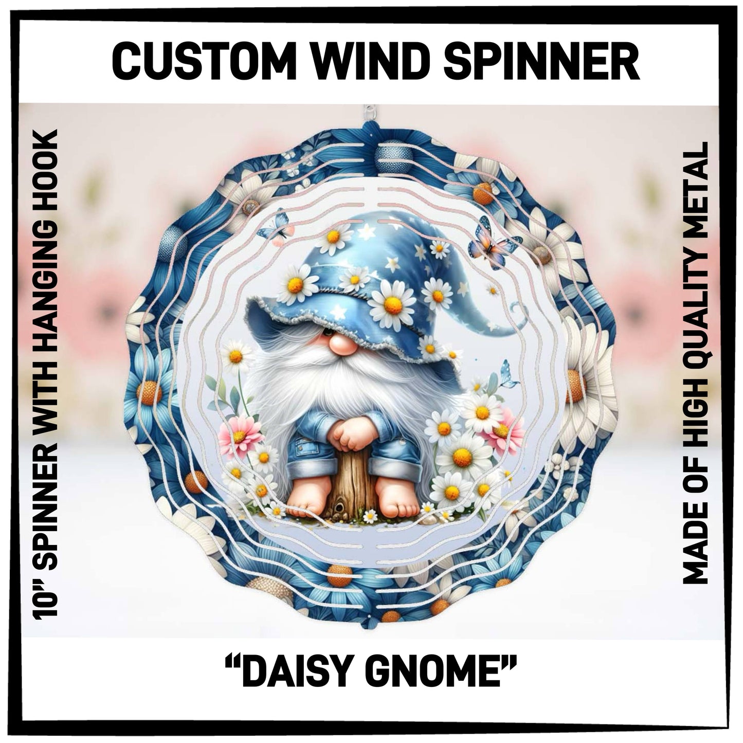 W2SN - Daisy Gnome Wind Spinners - Preorder ETA: Late Jan