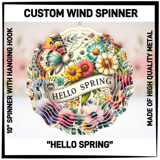 W2SN - Hello Spring Wind Spinners - Preorder ETA: Late Jan