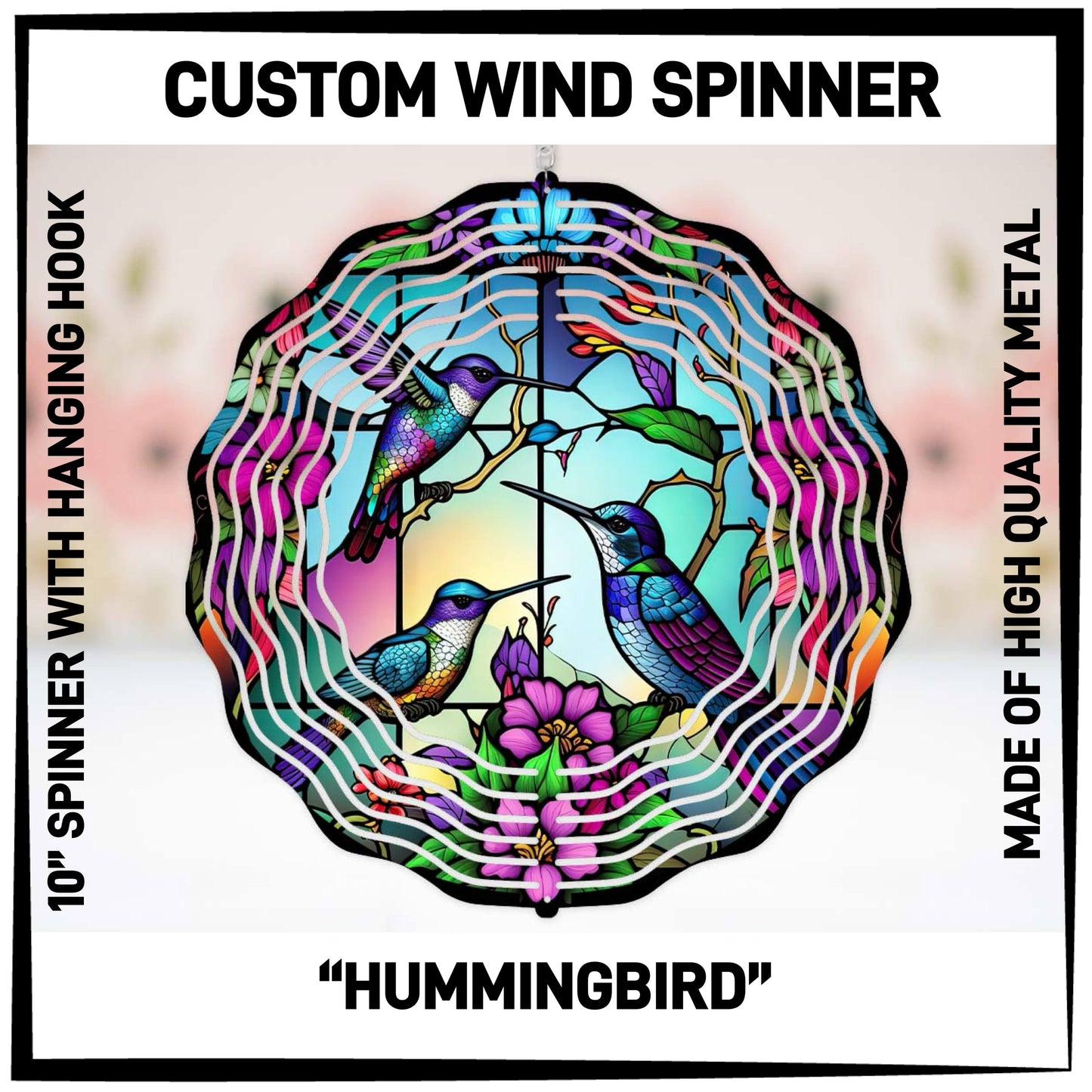 W2SN - Hummingbird Wind Spinners - Preorder ETA: Late Jan