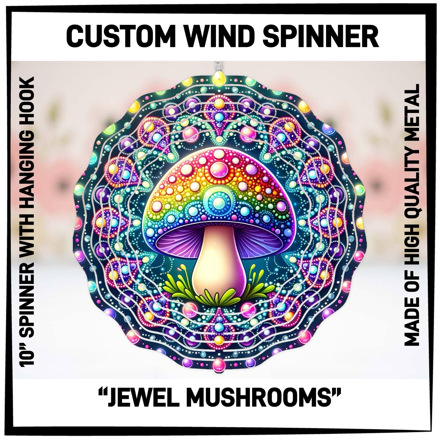 W2SN - Jewel Mushrooms Wind Spinners - Preorder ETA: Late Jan