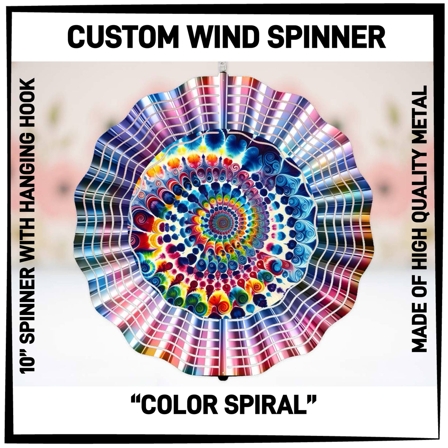 W2SN - Color Spiral Wind Spinners - Preorder ETA: Late Jan