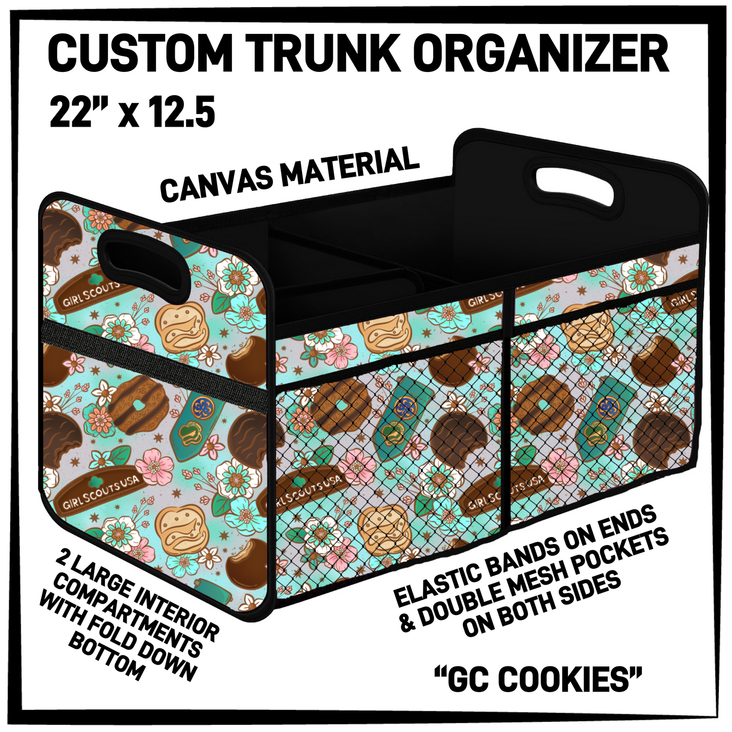 TR9O - GC Cookies Trunk Organizer - Preorder Closing 5/5 ETA: Early July