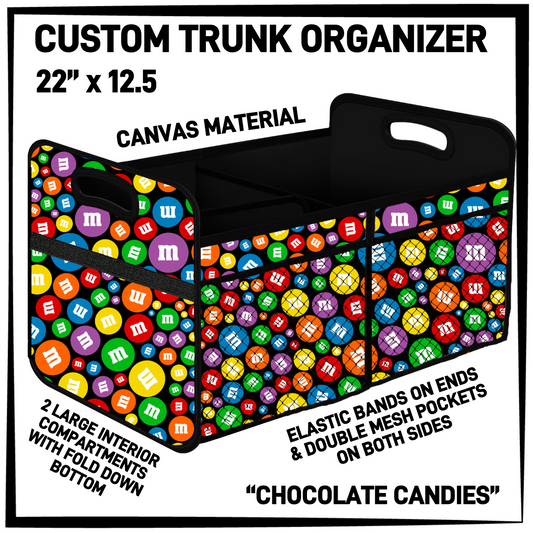 TR9O - Chocolate Candies Trunk Organizer - Preorder Closing 5/5 ETA: Early July