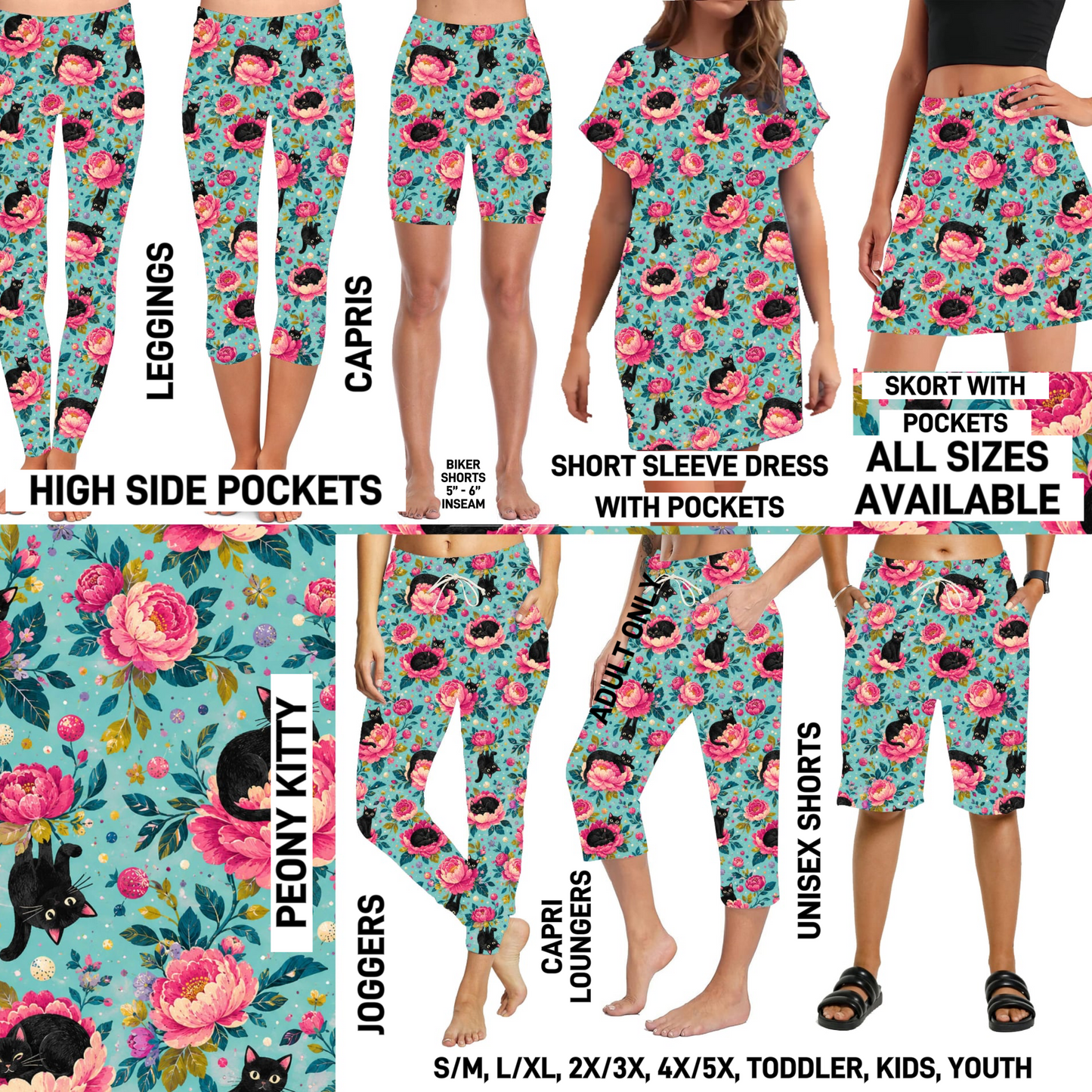 BT299 - Peony Kitty - Preorder Closing 9/20 ETA: Mid-Dec