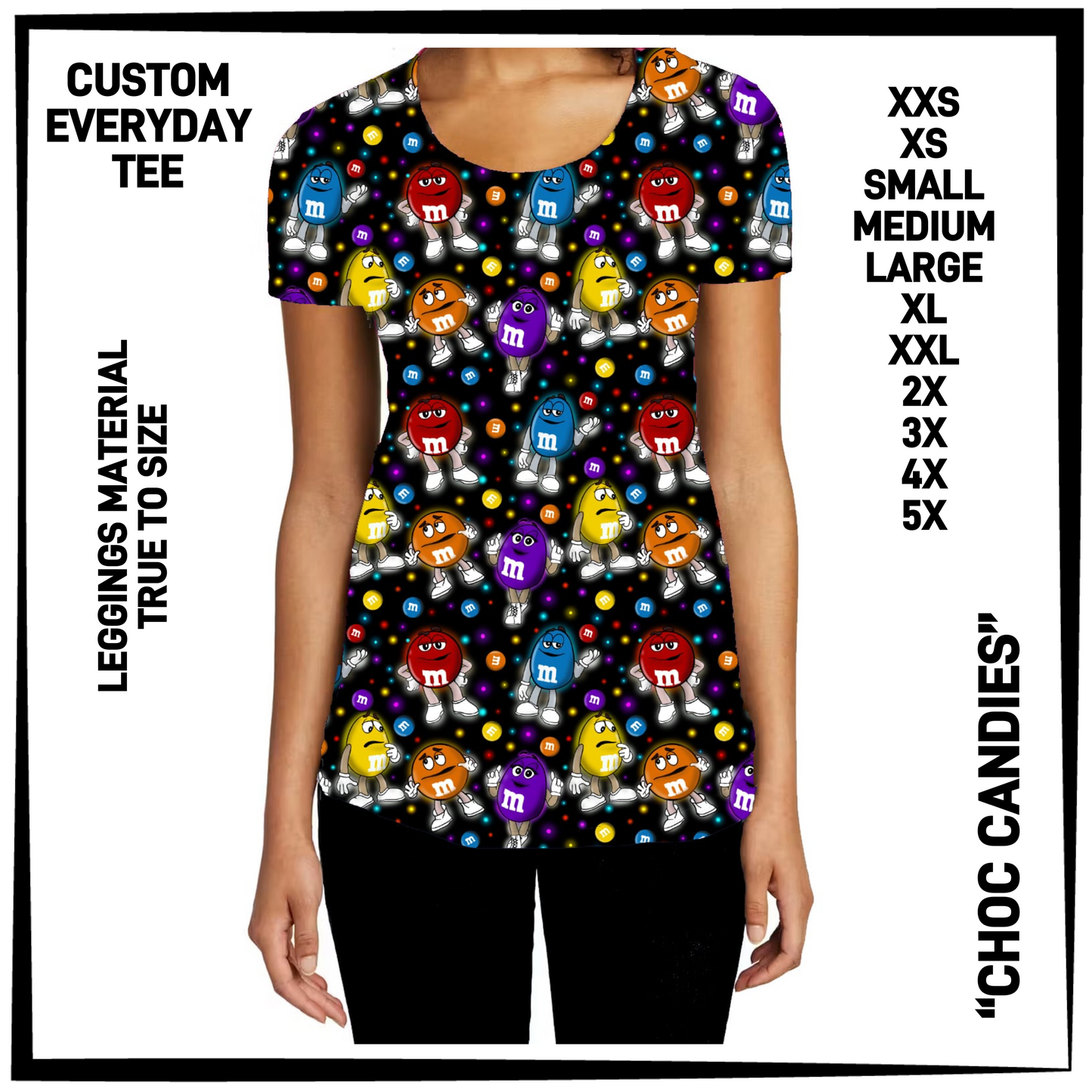 ED2T - Choc Candies Everyday Tee - Preorder Closing 9/23 ETA: Mid-Dec