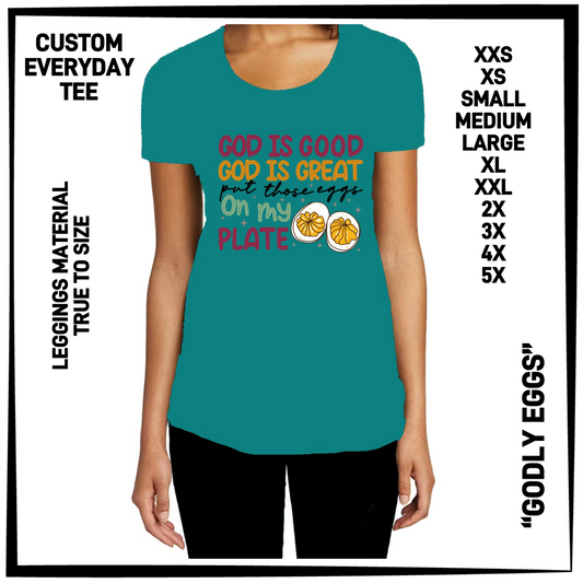 ED2T - Godly Eggs Everyday Tee - Preorder Closing 9/23 ETA: Mid-Dec