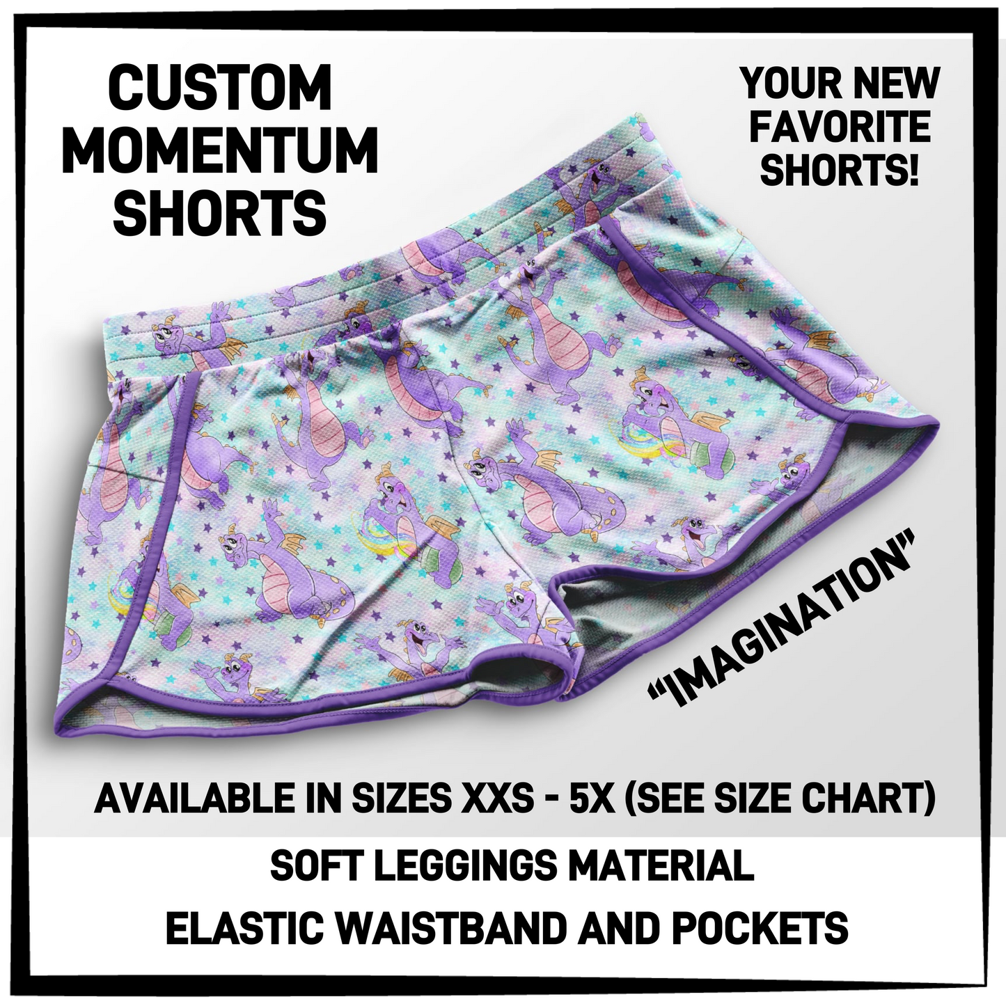 MO1T - Imagination Momentum Shorts with Pockets - Preorder Closing 5/19 ETA: Mid-July