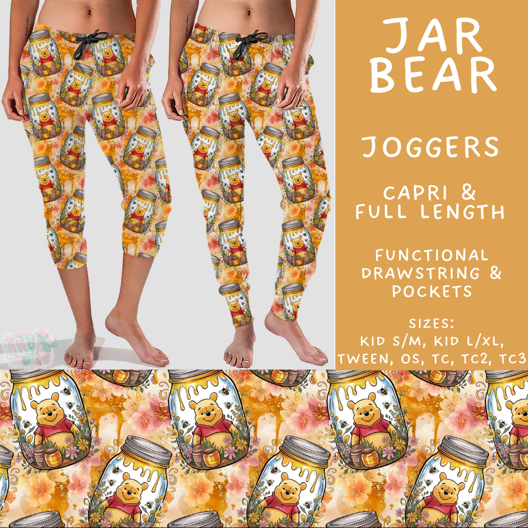 Batch #529 - Floral Jar Collection - Closes 5/13 - ETA mid July - Jar Bear Full and Capri Length Joggers