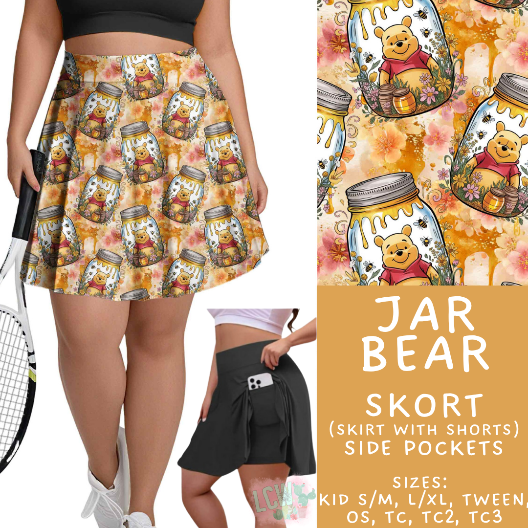 Batch #529 - Floral Jar Collection - Closes 5/13 - ETA mid July - Jar Bear Skort