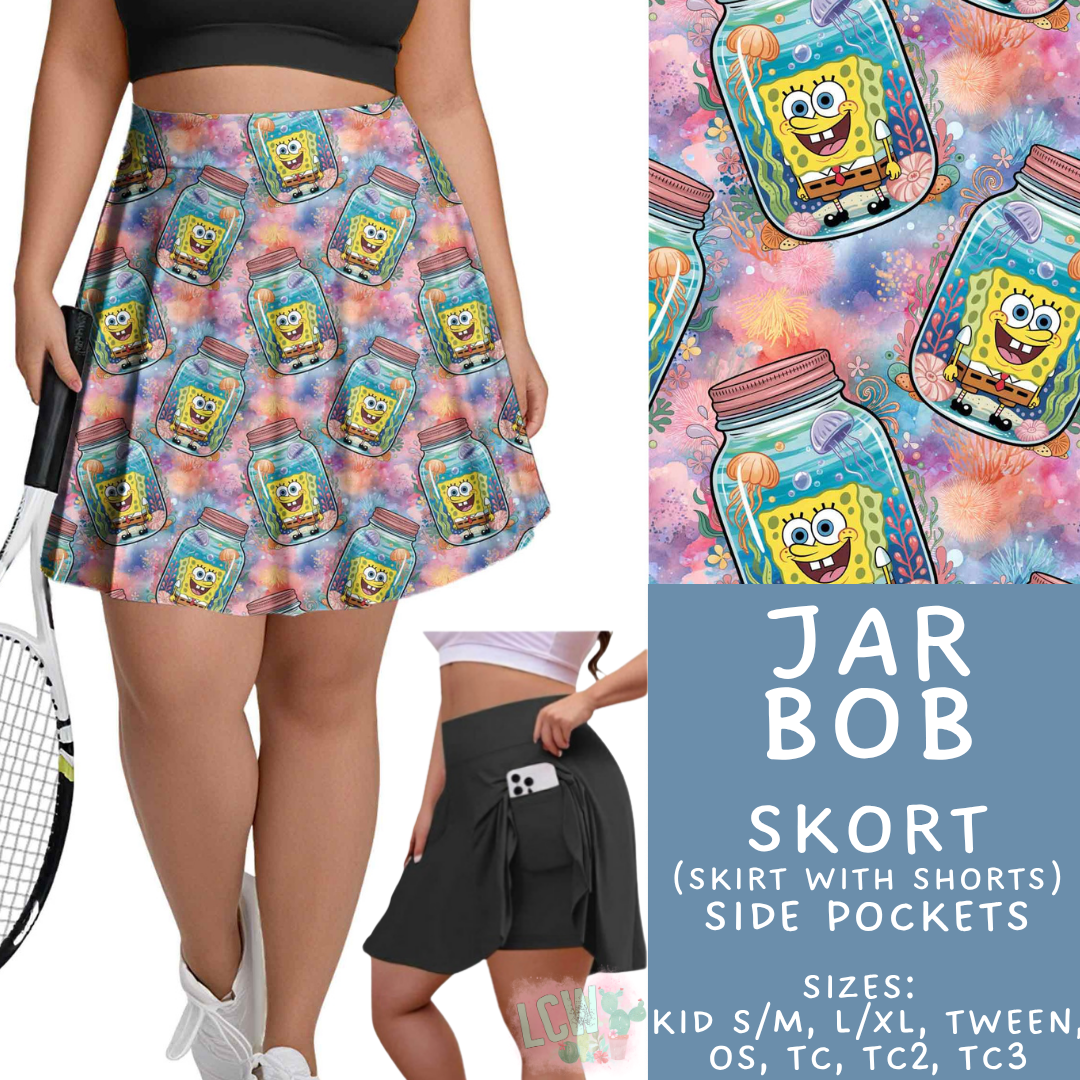 Batch #529 - Floral Jar Collection - Closes 5/13 - ETA mid July - Jar Bob Skort