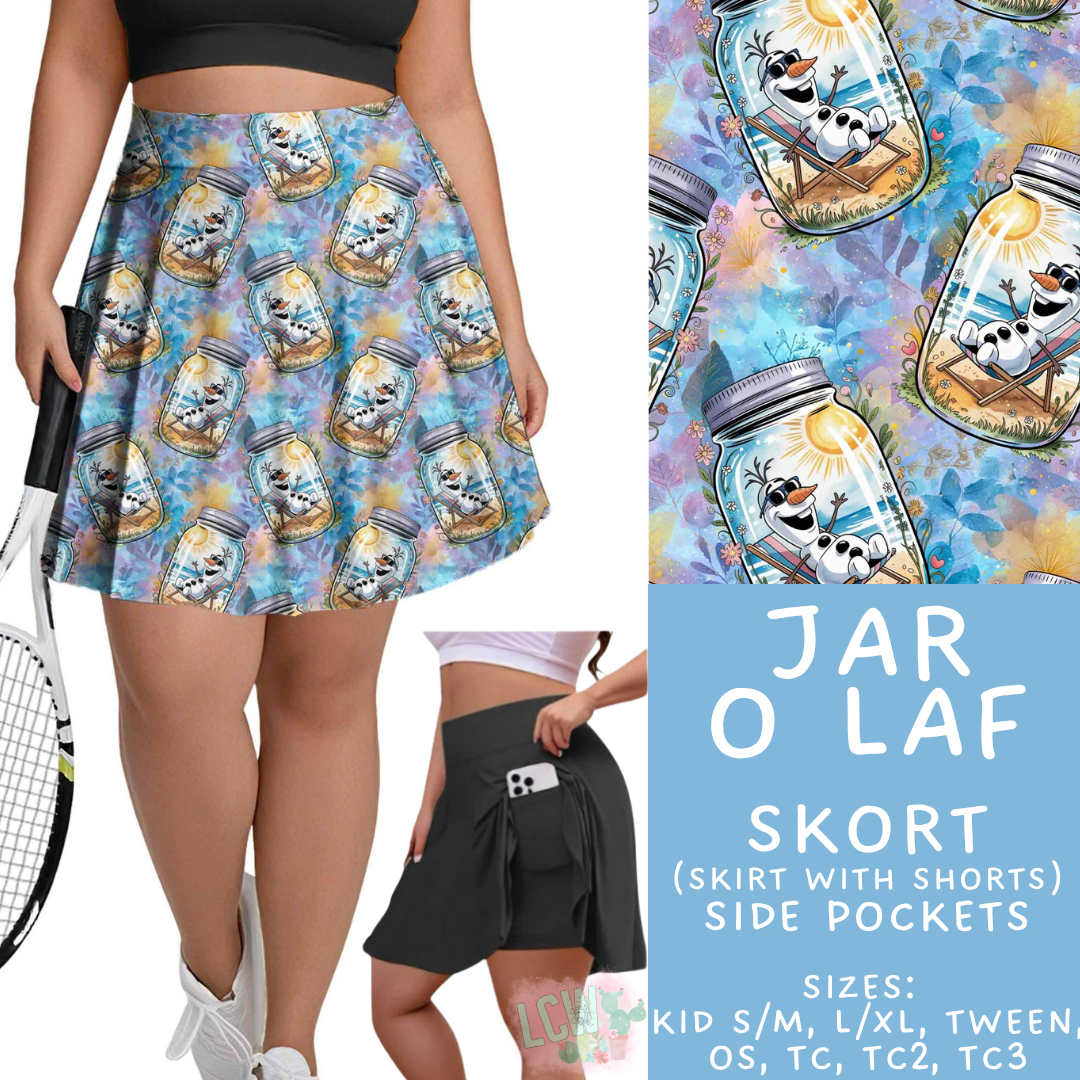 Batch #529 - Floral Jar Collection - Closes 5/13 - ETA mid July - Jar O Laf Skort