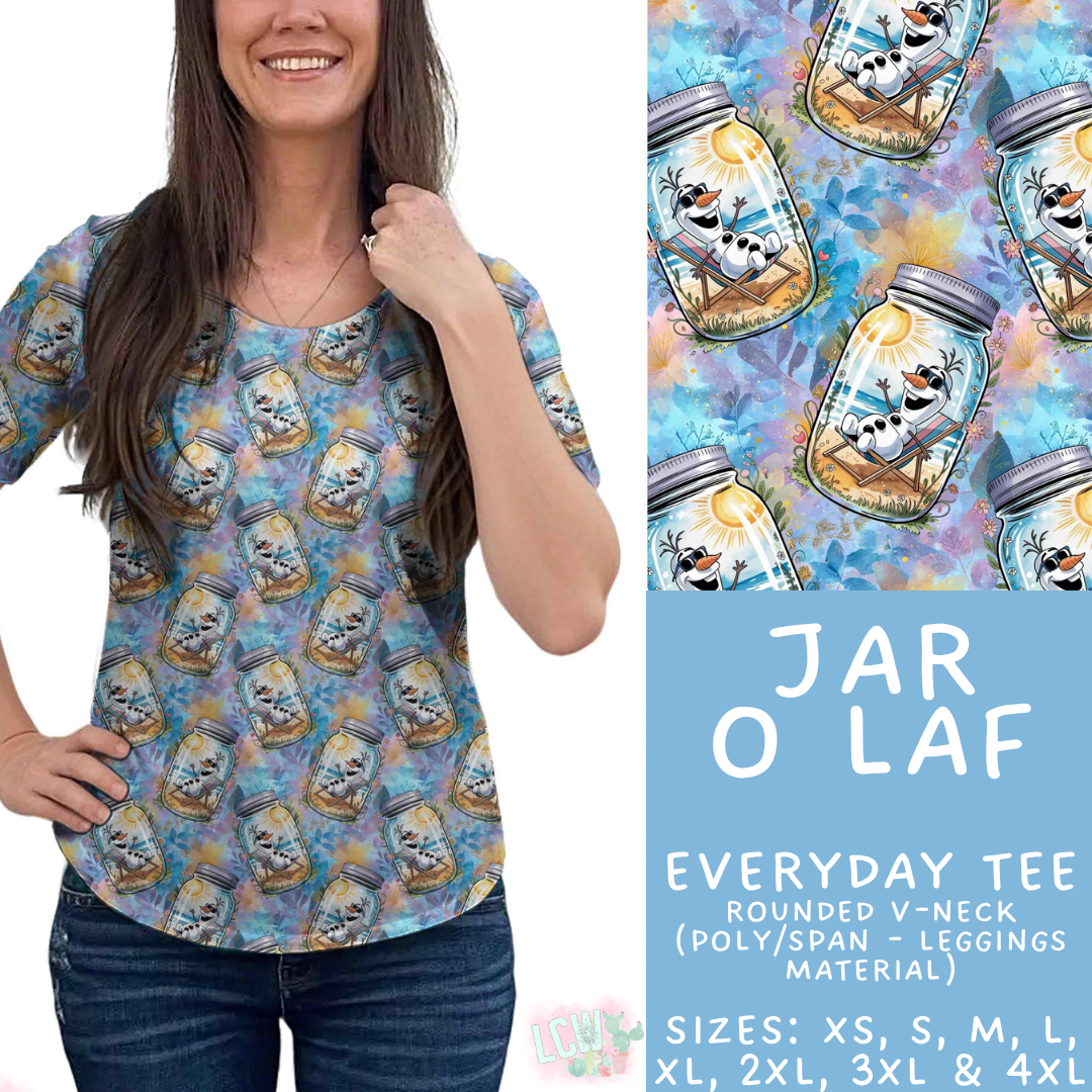 Batch #529 - Floral Jar Collection - Closes 5/13 - ETA mid July - Jar O Laf Everyday Tee