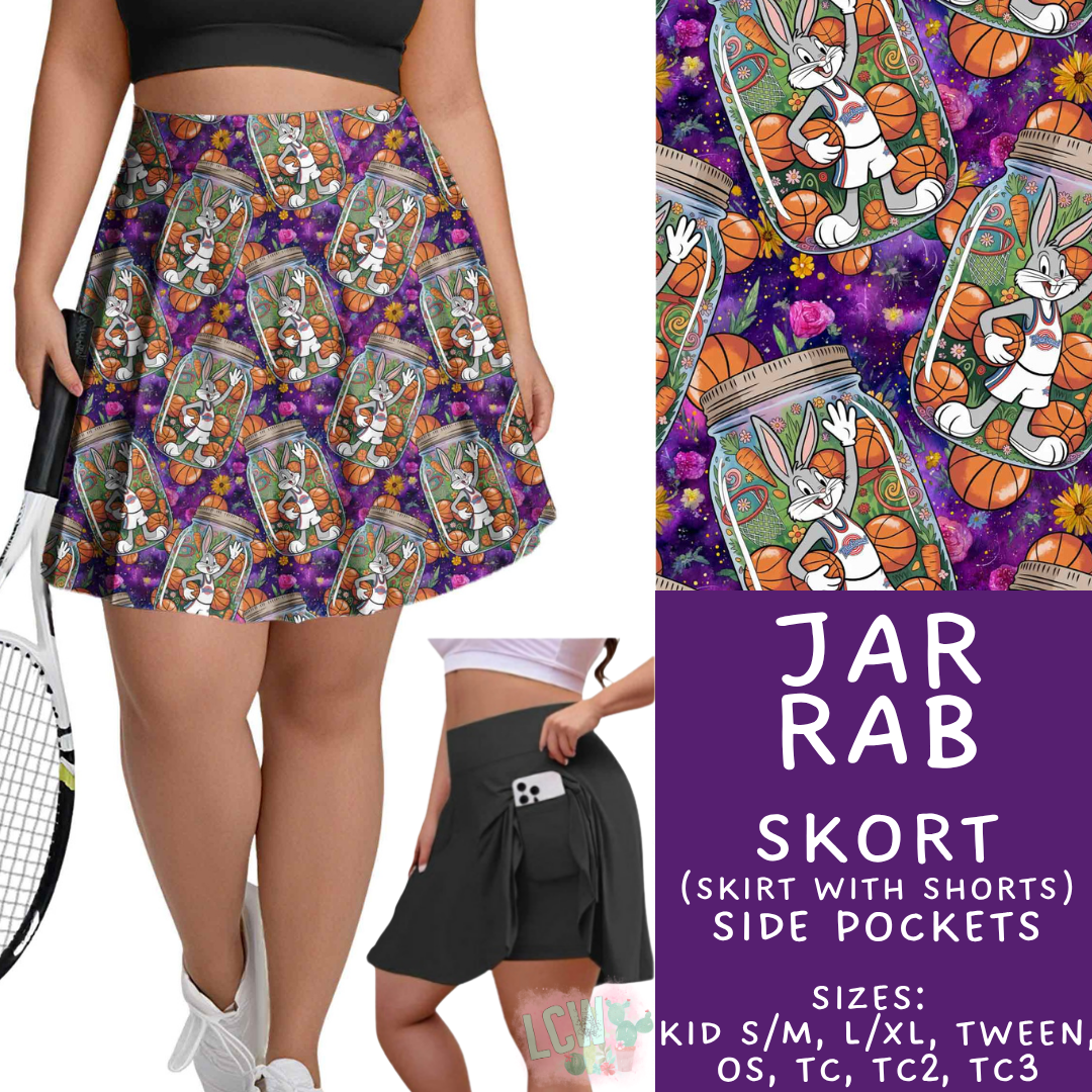Batch #529 - Floral Jar Collection - Closes 5/13 - ETA mid July - Jar Rab Skort