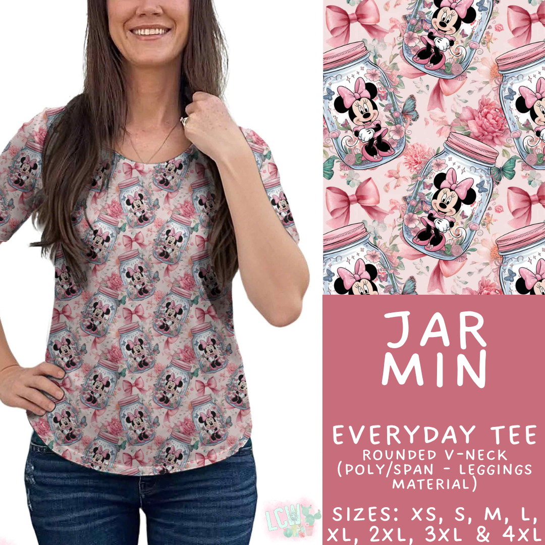 Batch #529 - Floral Jar Collection - Closes 5/13 - ETA mid July - Jar Min Everyday Tee