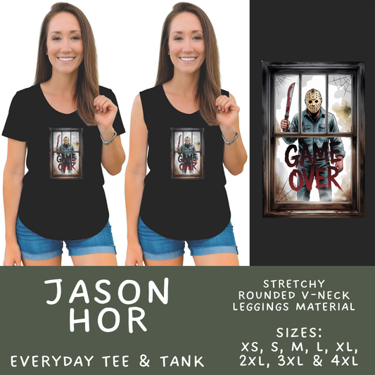 Batch #571 - Horror Windows - Closes 8/17 - ETA mid Oct - Jason Hor Everyday Tank & Tee