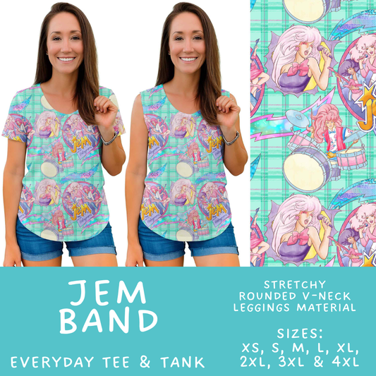 Batch #578 - July Request Run - Closes 8/31 - ETA late October - Jem Band Everyday Tank & Tee