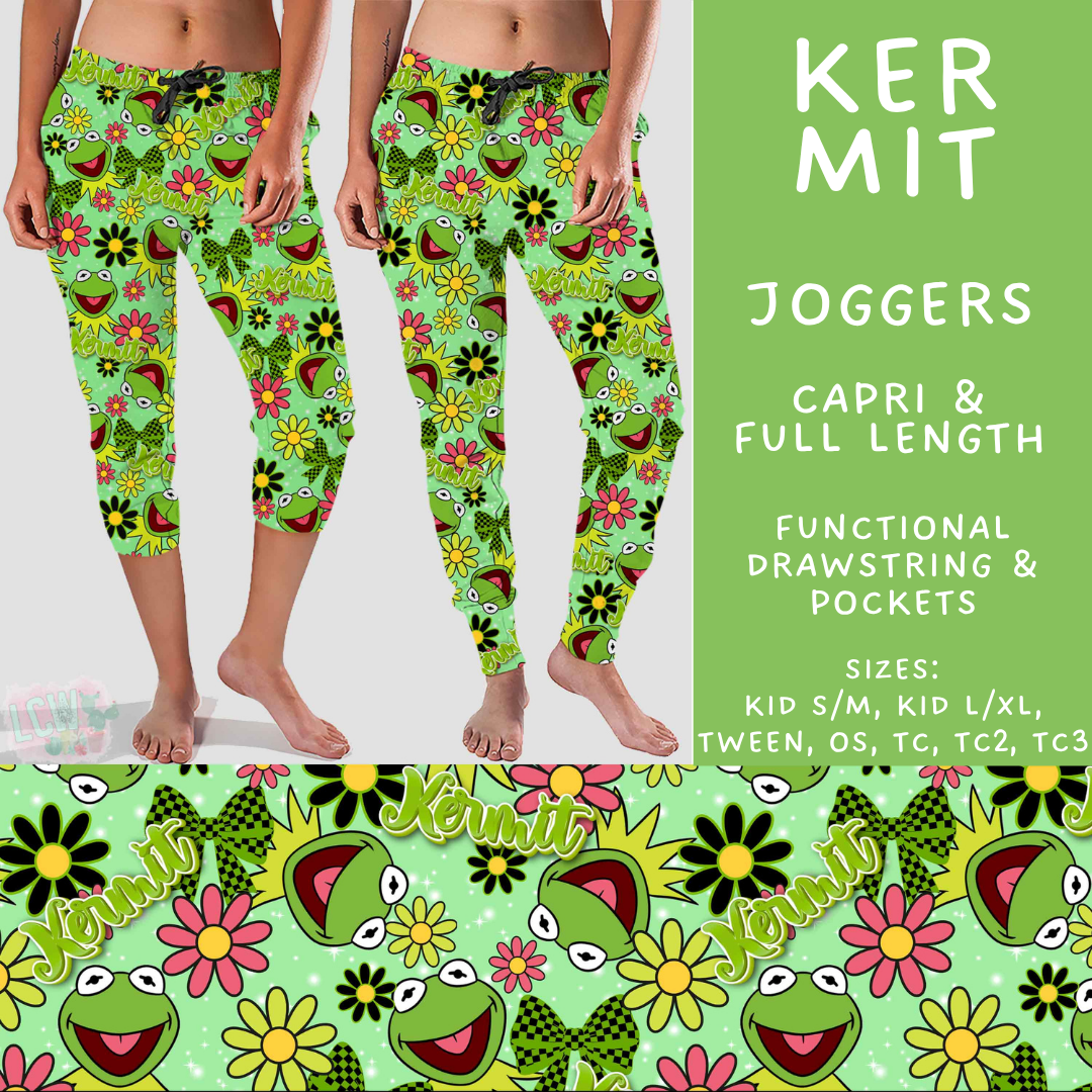 Batch #603 - September Request Run - Closes 10/26 - ETA mid/late Dec - Ker Mit Full and Capri Length Joggers