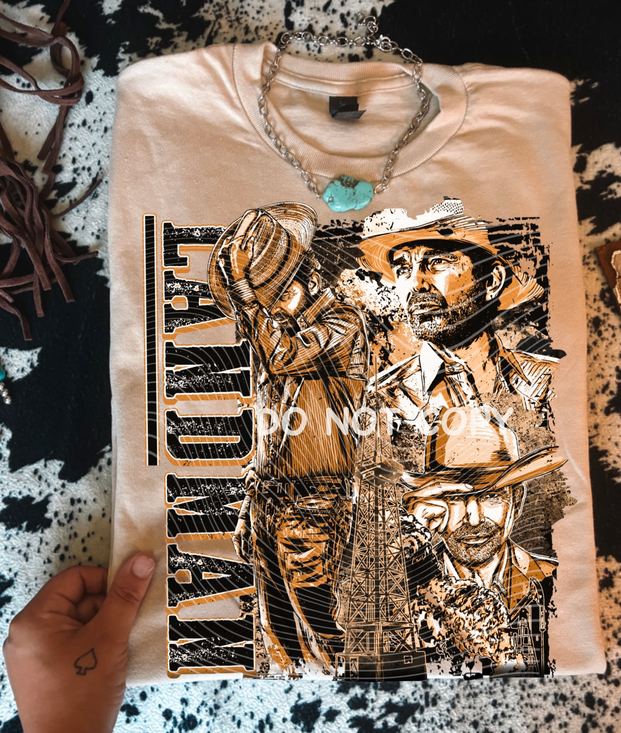 OIL LAND 3 TEE