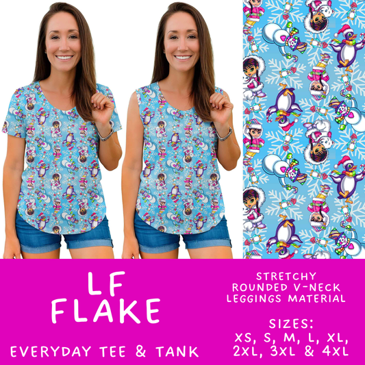 Batch #606 - Magical Character Winter - Closes 10/30 - ETA late Dec - LF Flake Everyday Tank & Tee