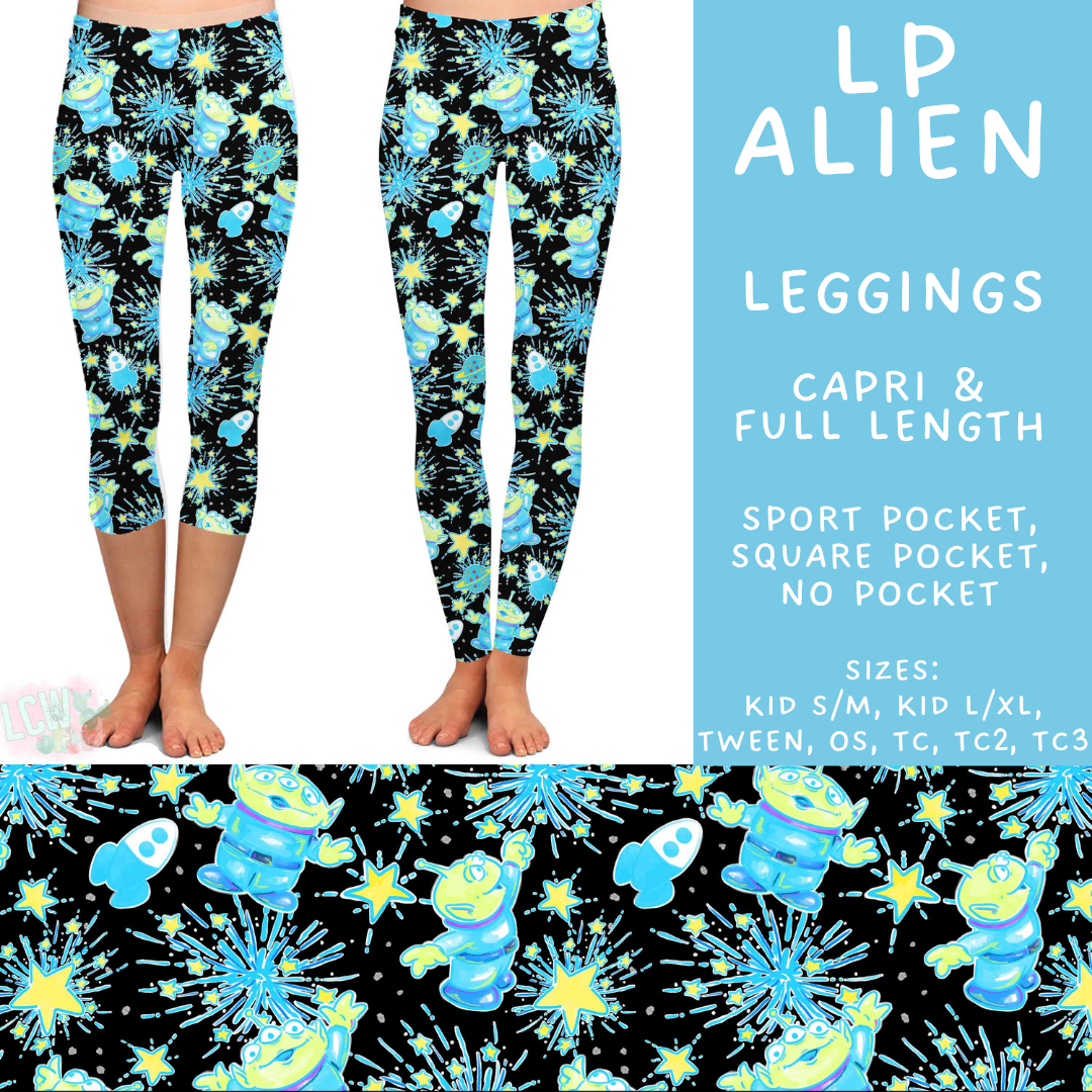 Batch #532 - LP Collection 2 - Closes 5/20 - ETA mid/late July - LP Alien Full and Capri Length Leggings