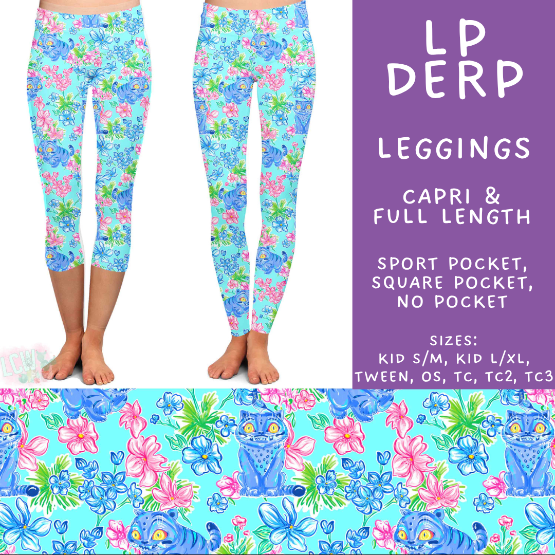 Batch #532 - LP Collection 2 - Closes 5/20 - ETA mid/late July - LP Derp Full and Capri Length Leggings