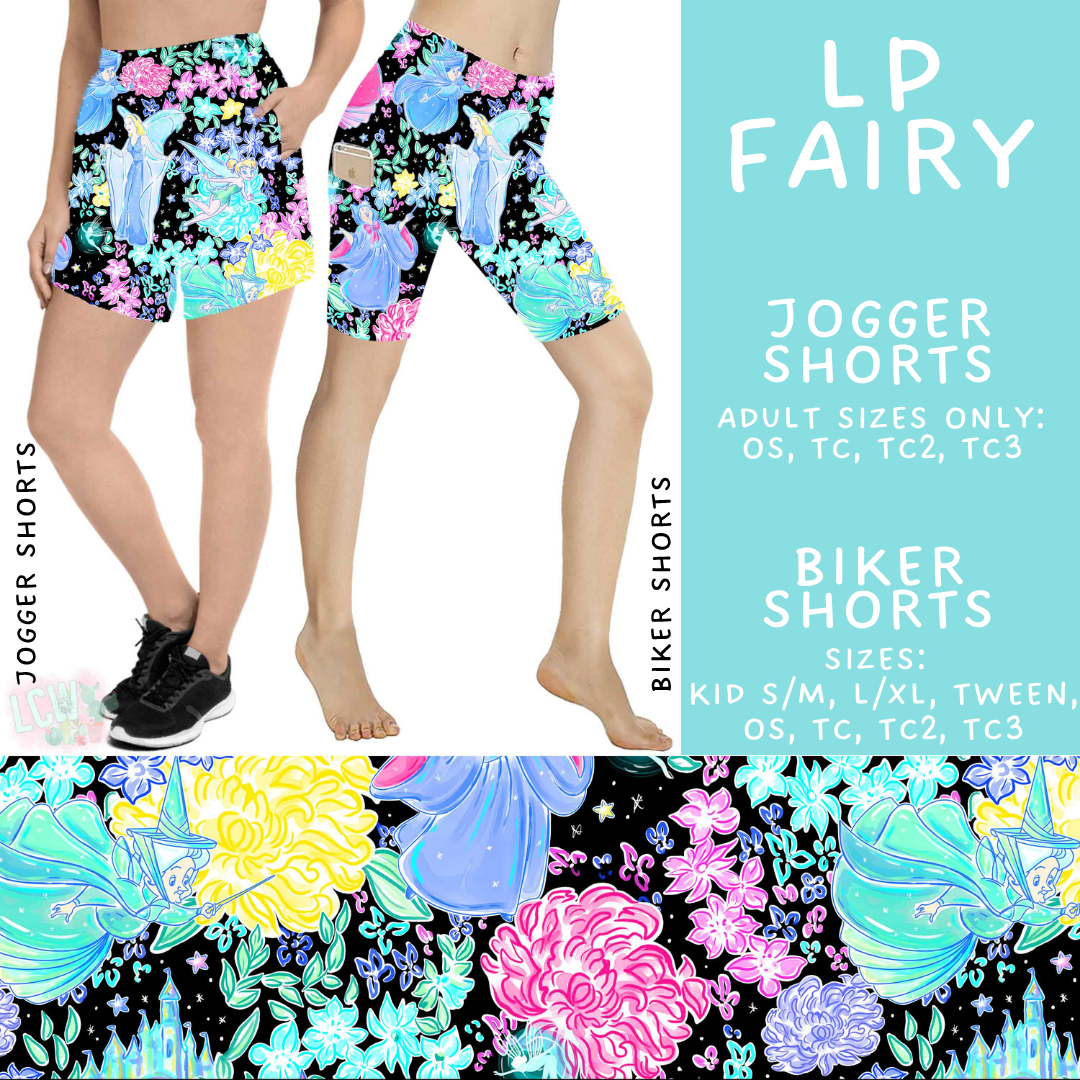 Batch #532 - LP Collection 2 - Closes 5/20 - ETA mid/late July - LP Fairy Biker & Jogger Shorts