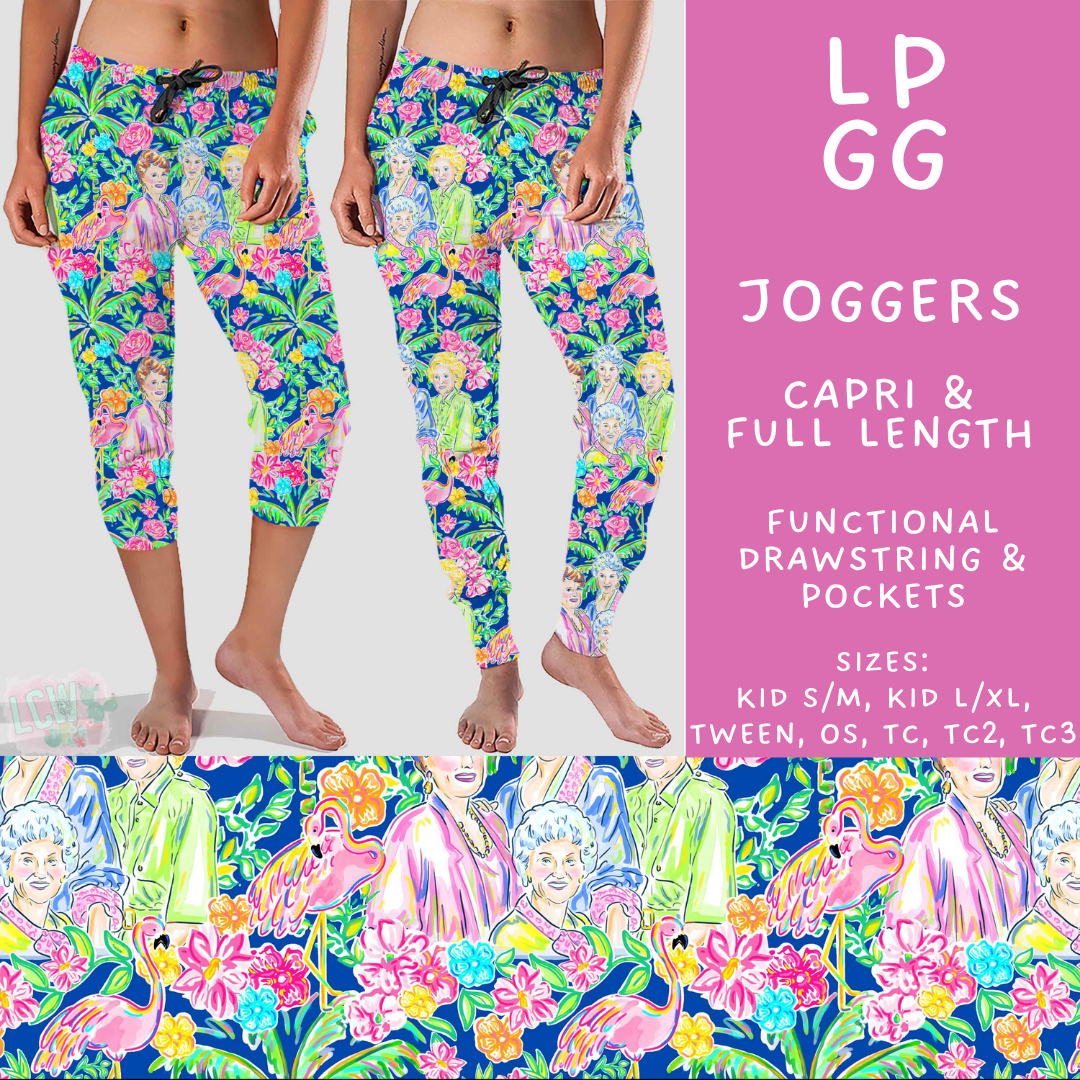 Batch #532 - LP Collection 2 - Closes 5/20 - ETA mid/late July - LP GG Full and Capri Length Joggers