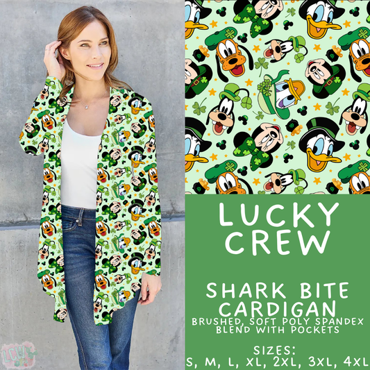 Batch #463 - Magical Characters Lucky - Closes 12/15 - ETA early Feb - Lucky Crew Cardigan
