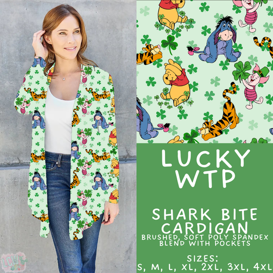 Batch #463 - Magical Characters Lucky - Closes 12/15 - ETA early Feb - Lucky WTP Cardigan