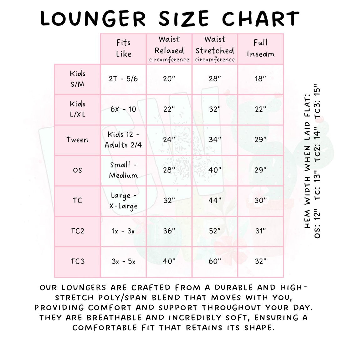 Batch #268 - November Request Run - Closes 1/10 - ETA late March - S Man Capri and Full Length Loungers