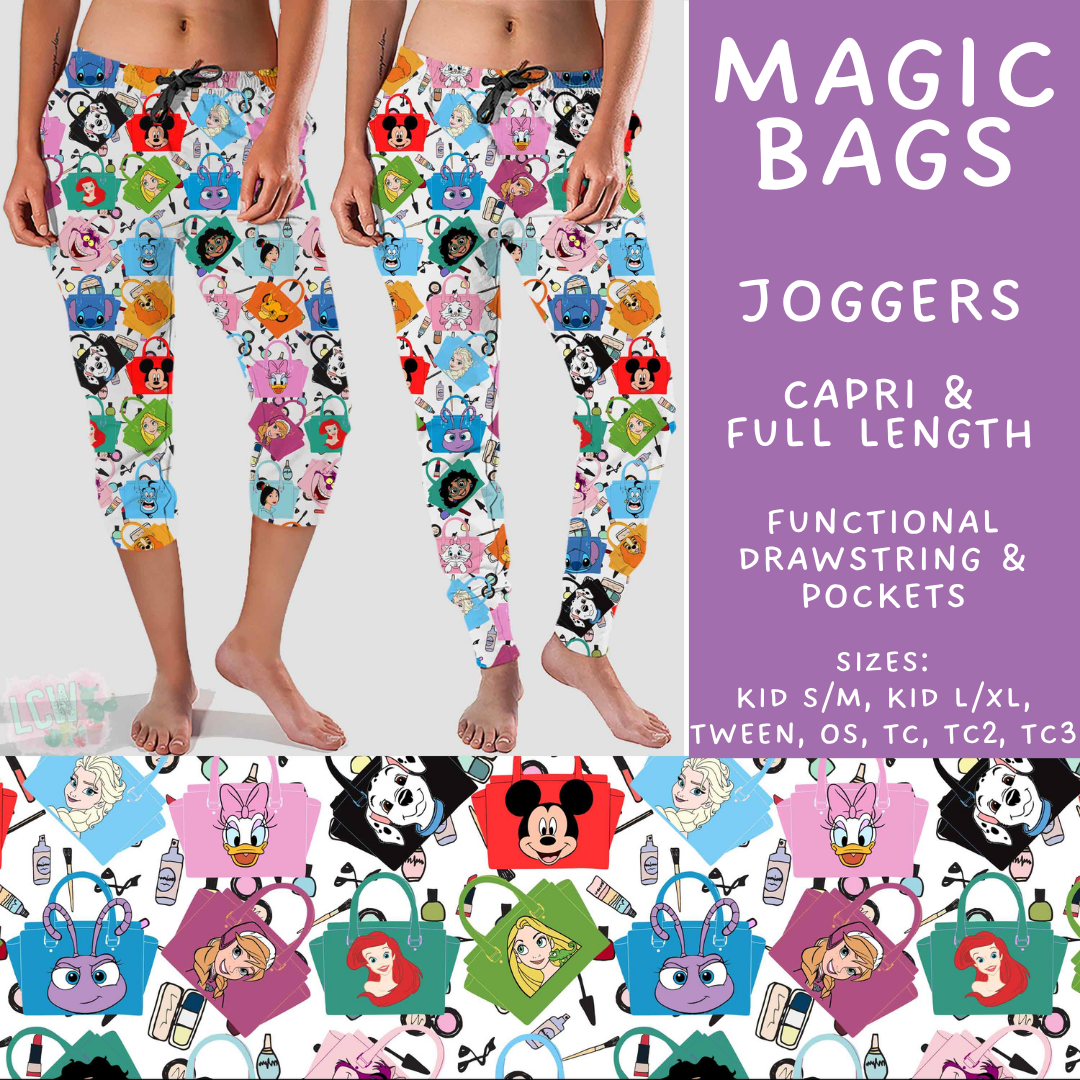 Batch #594 - Magical Faves 25 - Closes 10/5 - ETA early Dec - Magic Bags Full and Capri Length Joggers