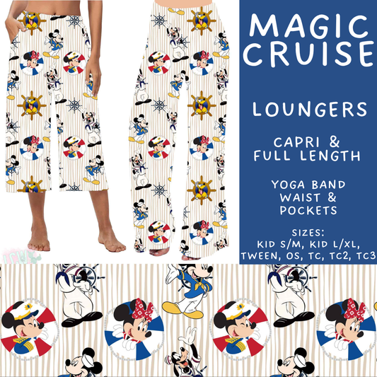 Batch #572 - Magical Faves 23 - Closes 8/19 - ETA mid October - Magic Cruise Capri and Full Length Loungers