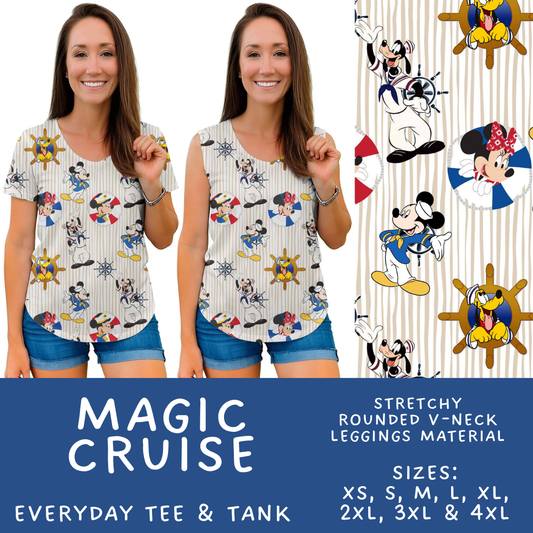 Batch #572 - Magical Faves 23 - Closes 8/19 - ETA mid October - Magic Cruise Everyday Tank & Tee