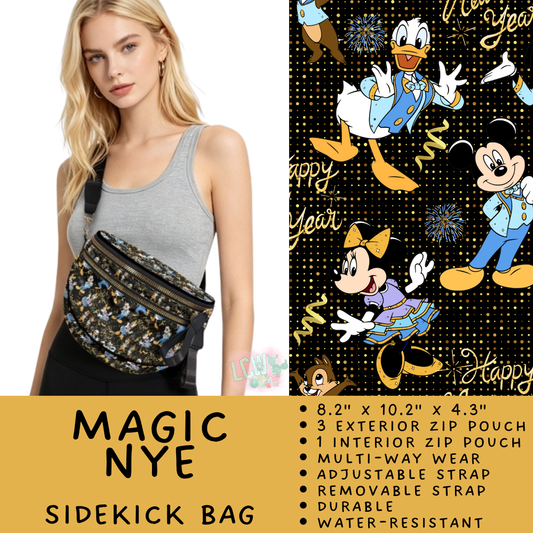 Batch #604 - Sidekick Bag 3 - Closes 10/26 - ETA mid/late Dec - Magic NYE Sidekick Bag