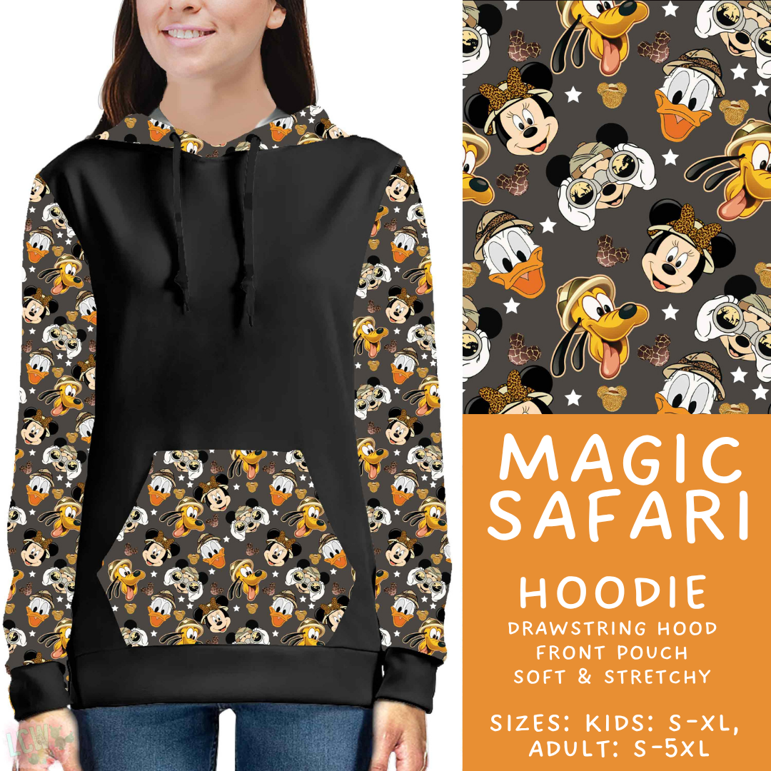 Batch #585 - Magical Faves 24 - Closes 9/14 - ETA mid Nov - Magic Safari Hoodie