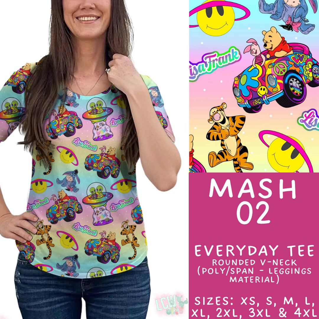 Batch #546 - Character Mash - Closes 6/22 - ETA late August - Mash 02 Everyday Tee