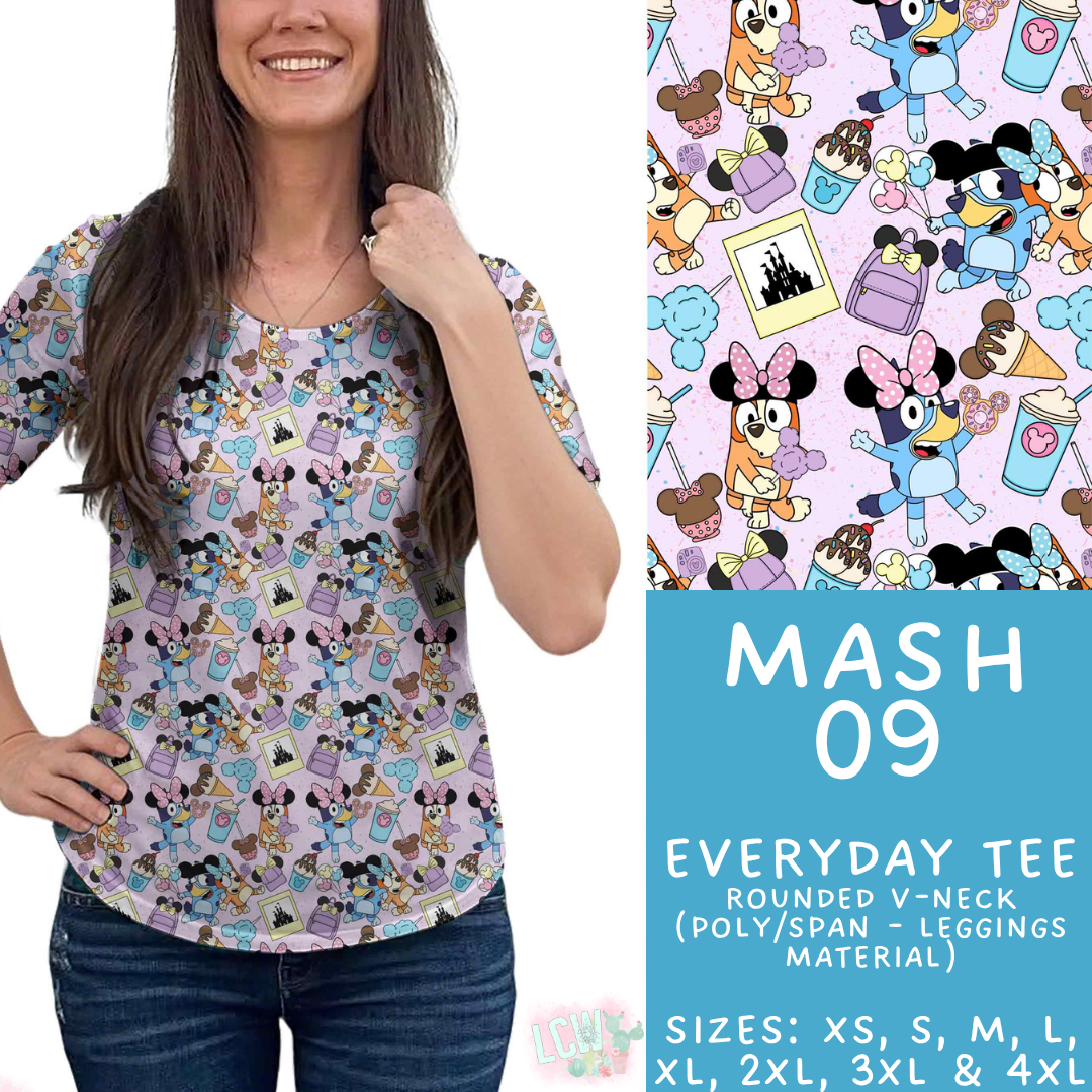 Batch #546 - Character Mash - Closes 6/22 - ETA late August - Mash 09 Everyday Tee