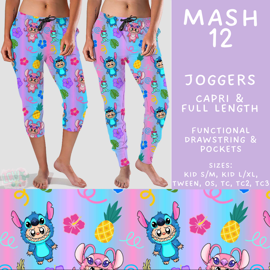 Batch #546 - Character Mash - Closes 6/22 - ETA late August - Mash 12 Full and Capri Length Joggers