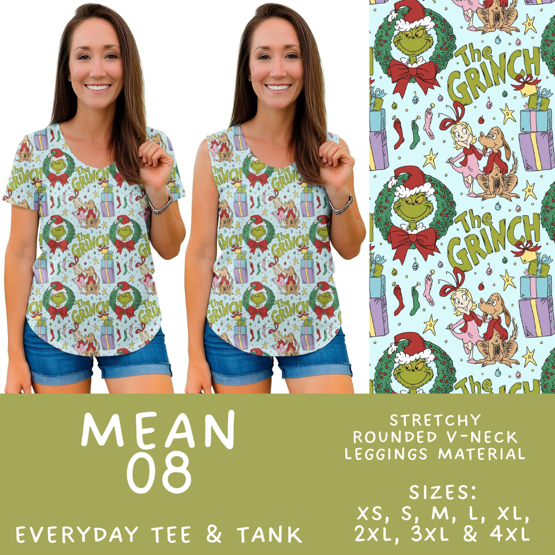 Batch #599 - Mr Mean 3 - Closes 10/16 - ETA early Dec - Mean 08 Everyday Tank & Tee