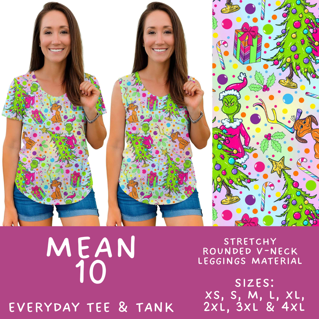 Batch #599 - Mr Mean 3 - Closes 10/16 - ETA early Dec - Mean 10 Everyday Tank & Tee