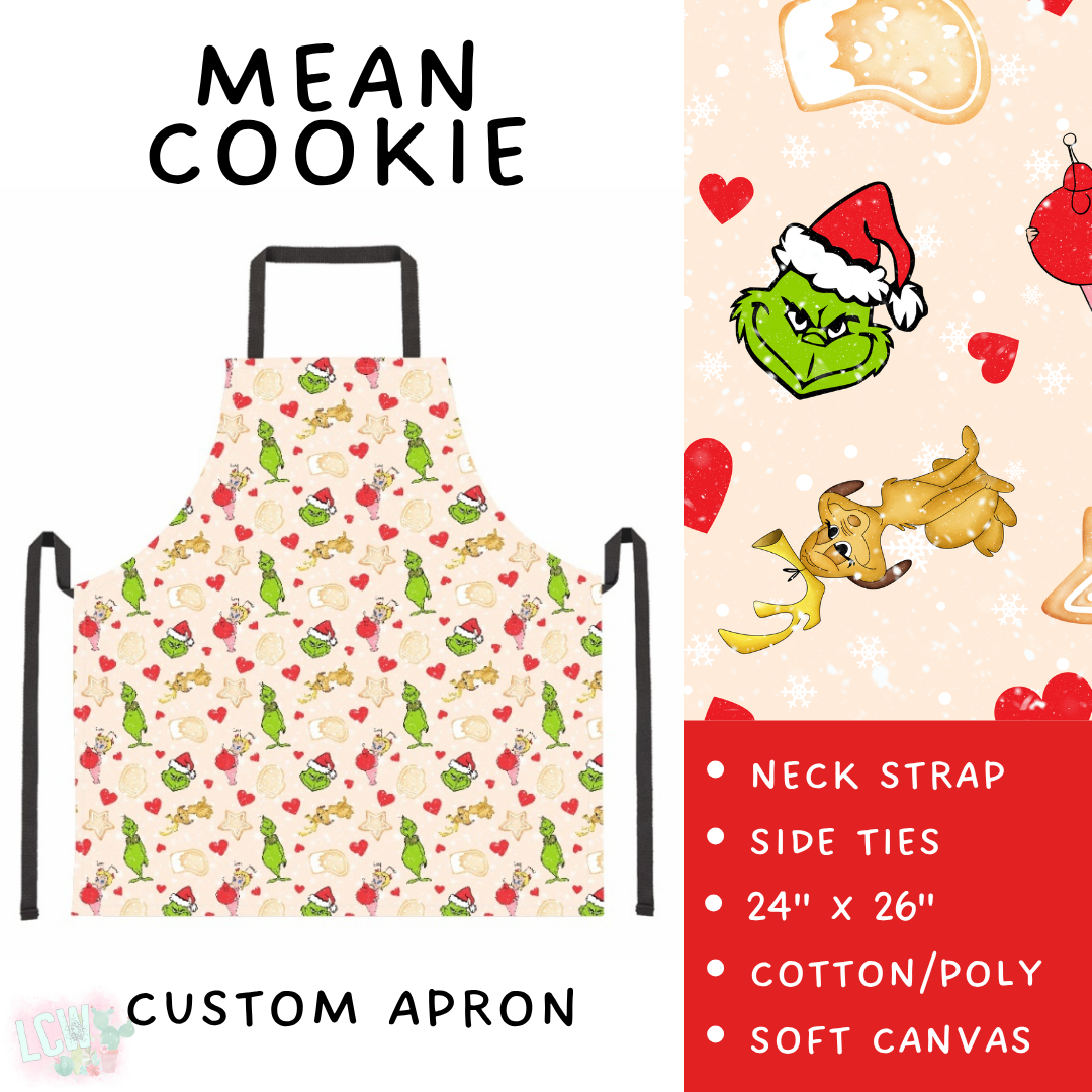 Batch #591 - Baking Spirits Bright 3 - Closes 9/28 - ETA mid/late Nov - Mean Cookie Apron