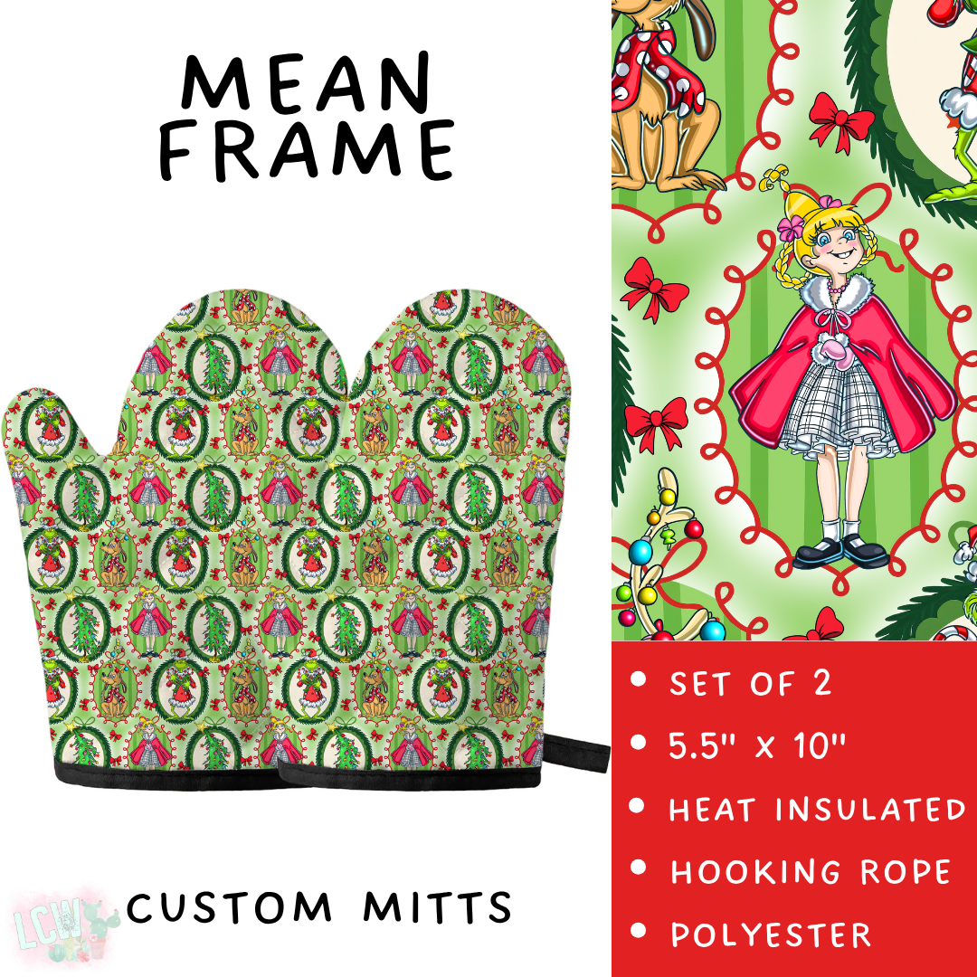 Batch #591 - Baking Spirits Bright 3 - Closes 9/28 - ETA mid/late Nov - Mean Frame Oven Mitts