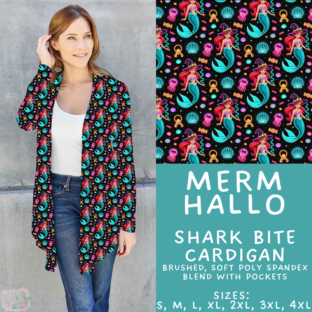Batch #569 - Princess Halloween - Closes 8/14 - ETA early/mid Oct - Merm Hallo Cardigan
