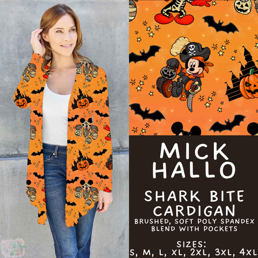 Batch #567 - Magical Character Halloween - Closes 8/10 - ETA early Oct - Mick Hallo Cardigan