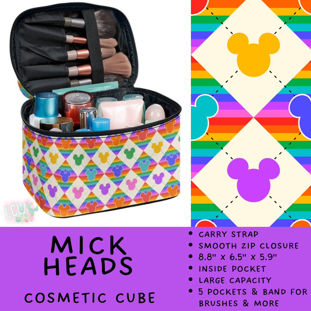 Batch #559 - Cosmetic Cube Collection - Closes 7/22- ETA late Sept - Mick Heads Cosmetic Cube