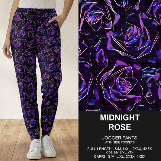B282 - Preorder Midnight Rose Joggers (Closes 3/29. ETA: early June)