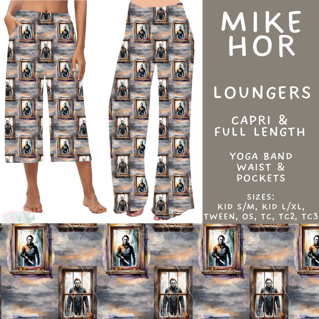 Batch #571 - Horror Windows - Closes 8/17 - ETA mid Oct - Mike Hor Capri and Full Length Loungers