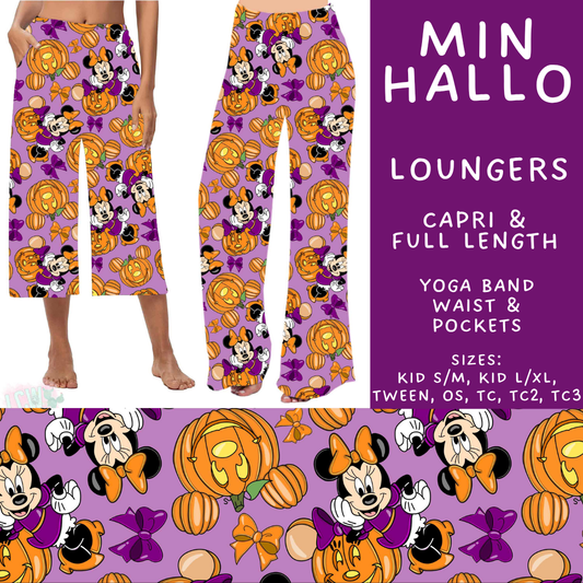Batch #567 - Magical Character Halloween - Closes 8/10 - ETA early Oct - Min Hallo Capri and Full Length Loungers